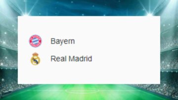 Bayern Munique x Real Madrid
