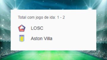 Lille x Aston Villa