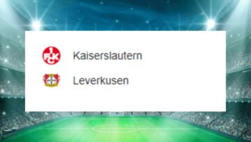 Kaiserslautern x Bayer Leverkusen