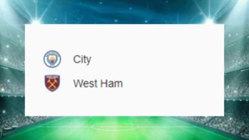 Manchester City x West Ham